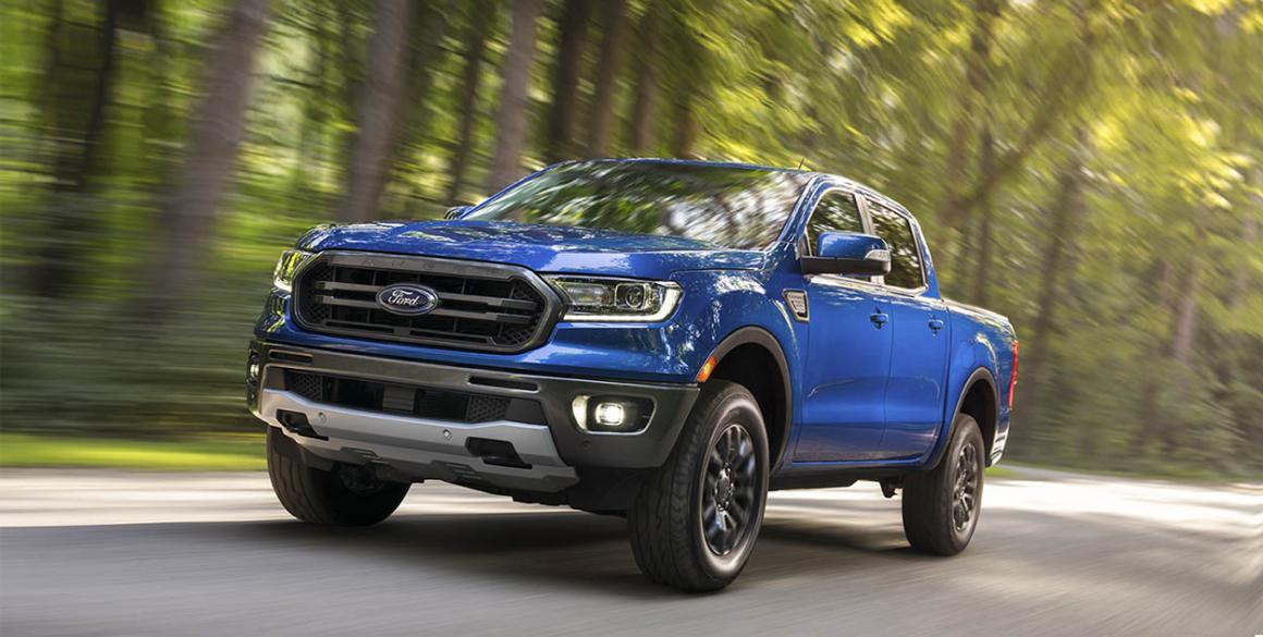 2020 Ford Ranger lateral picapes