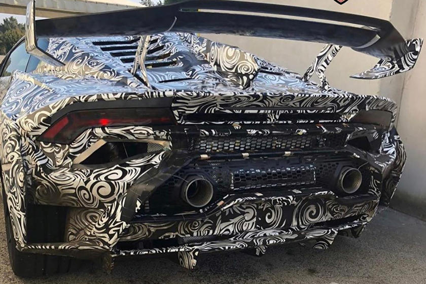 Flagra Lamborghini Huracán ST