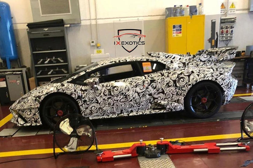 Flagra Lamborghini Huracán ST