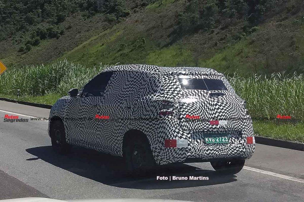 Novo compacto da Citroën é flagrado novamente, agora em Minas Gerais