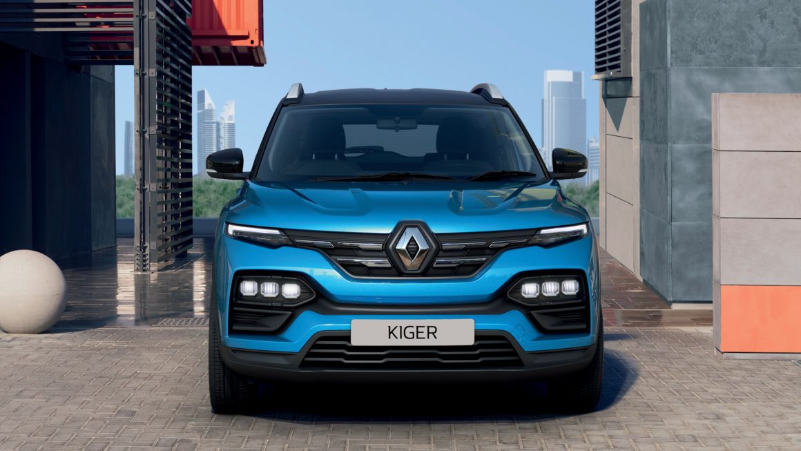 Novo SUV Renault Kiger mostra design influenciado pelo novo Kwid reestilizado