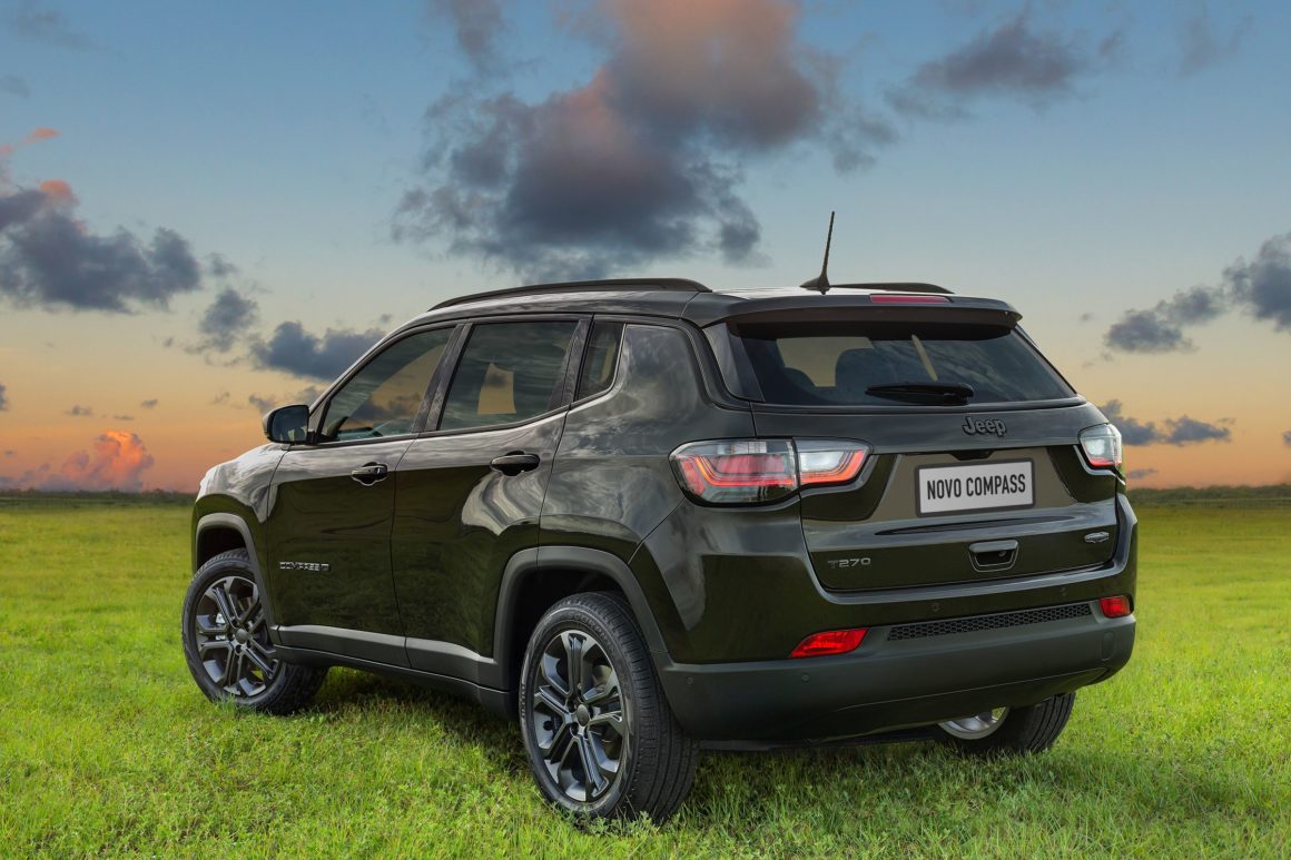 Jeep apresenta Compass reestilizado na série especial de 80 anos da marca