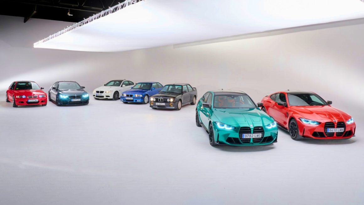 BMW M3 todas as gerações