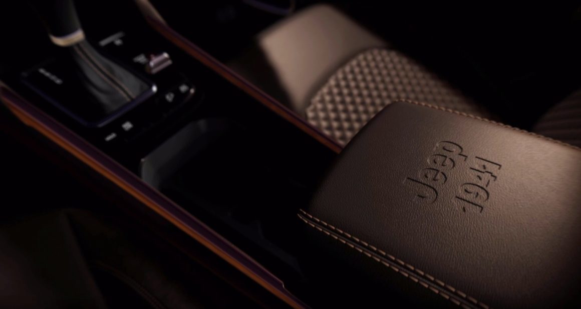 Jeep revela teaser inédito do interior do novo Commander