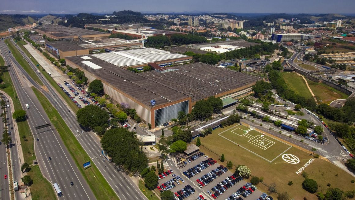 Fábrica de Ancheita da Volkswagen, localizada no município de São Bernardo do Campo (SP)