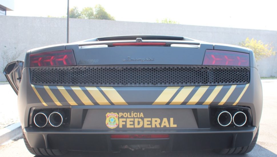 Lamborghini viatura polícia