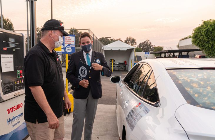 Pilotos Toyota Mirai