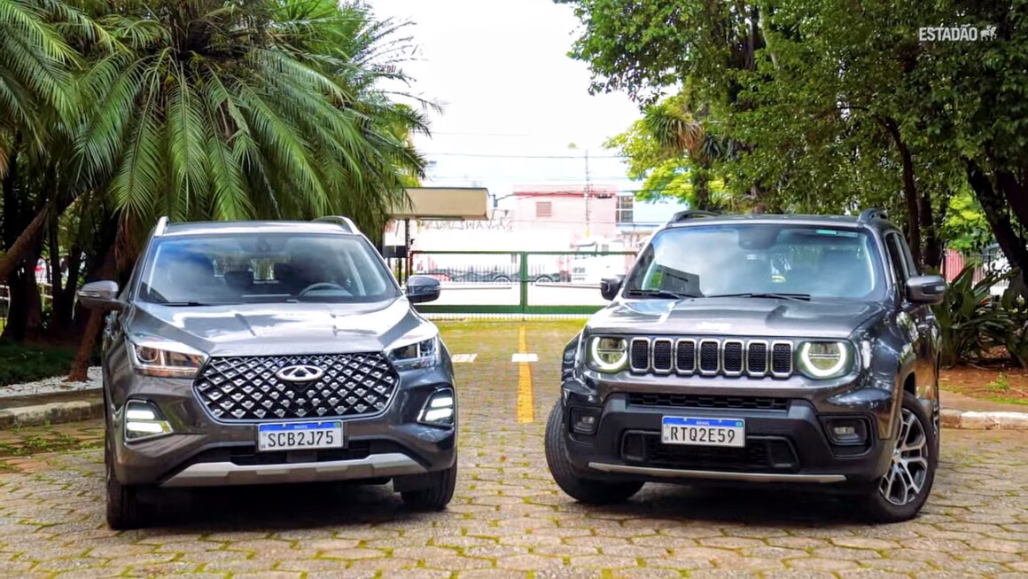 Caoa Chery Tiggo 5X Pro Jeep Renegade vídeo