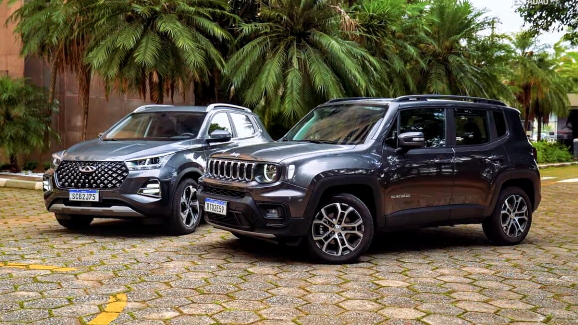 Caoa Chery Tiggo 5X Pro Jeep Renegade vídeo