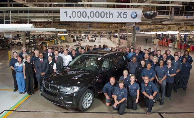  BMW X5 atinge 1 milhão em produção