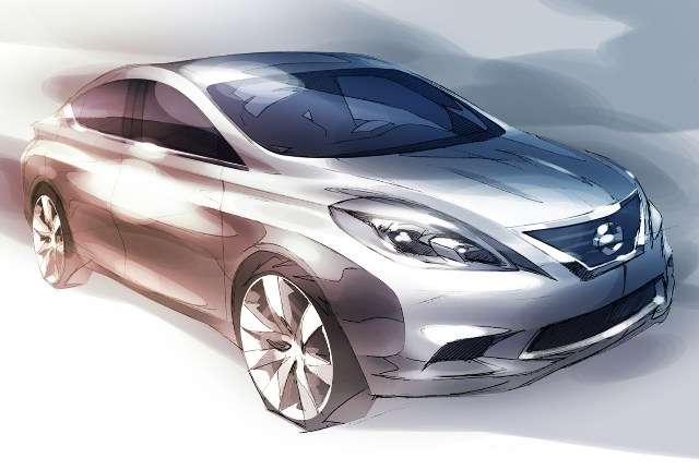  Nissan  revela imagem do próximo Tiida