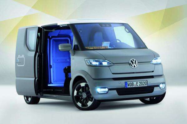  VW mostra carro de correio do futuro