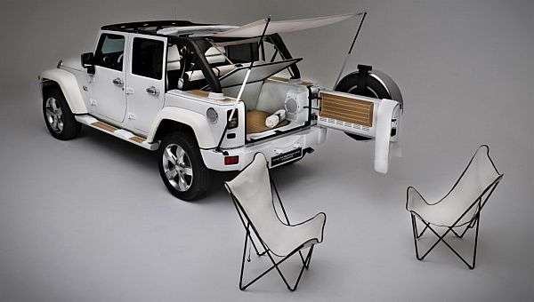  Jeep mostra Wrangler 