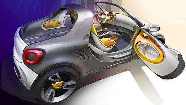  Smart terá conceito de picape em Detroit