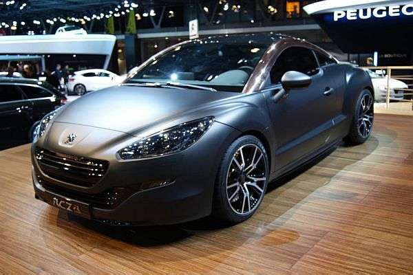  Peugeot mostra RCZ R em Paris